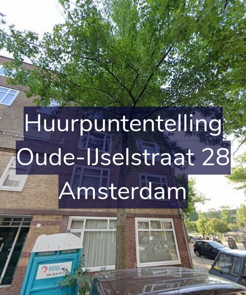 Foto gevel Huurpuntentelling voor Oude-IJselstraat 28, Amsterdam