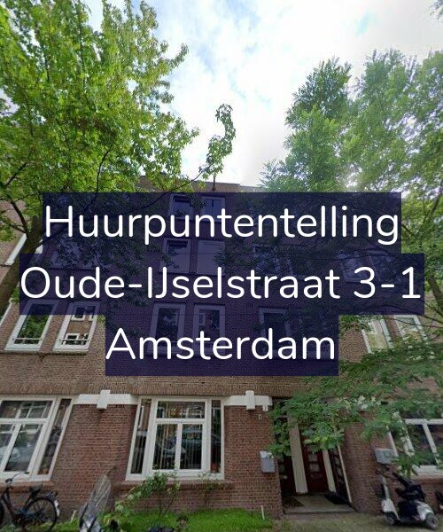 Foto gevel Huurpuntentelling voor Oude-IJselstraat 3-1, Amsterdam