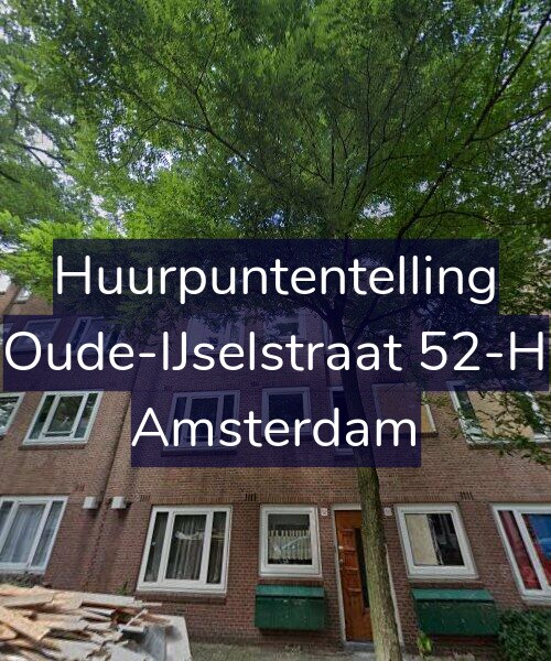 Foto gevel Huurpuntentelling voor Oude-IJselstraat 52-H, Amsterdam