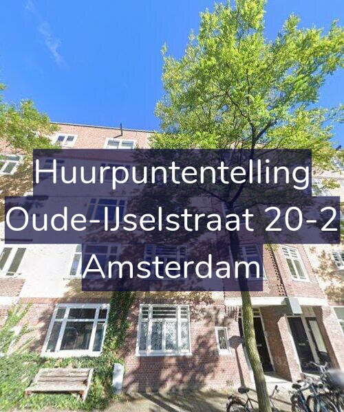 Foto gevel Huurpuntentelling voor Oude-IJselstraat 20-2, Amsterdam
