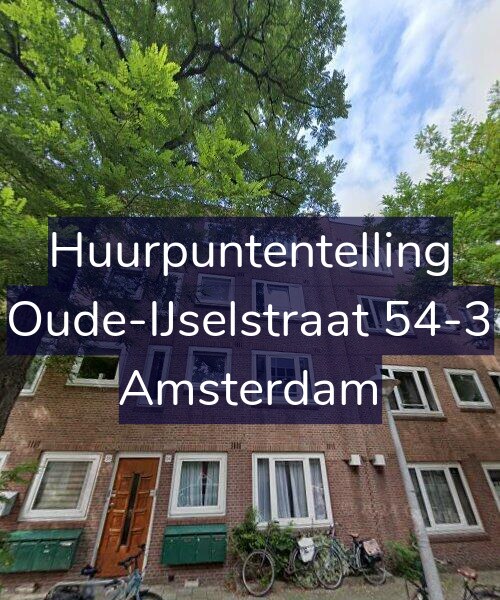 Foto gevel Huurpuntentelling voor Oude-IJselstraat 54-3, Amsterdam