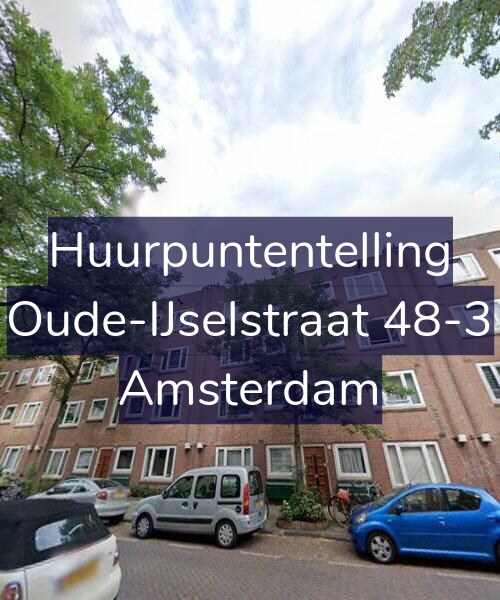 Foto gevel Huurpuntentelling voor Oude-IJselstraat 48-3, Amsterdam