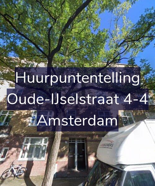 Foto gevel Huurpuntentelling voor Oude-IJselstraat 4-4, Amsterdam