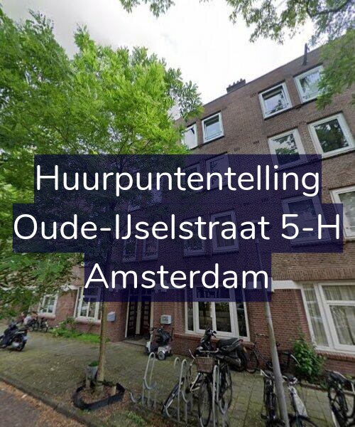 Foto gevel Huurpuntentelling voor Oude-IJselstraat 5-H, Amsterdam