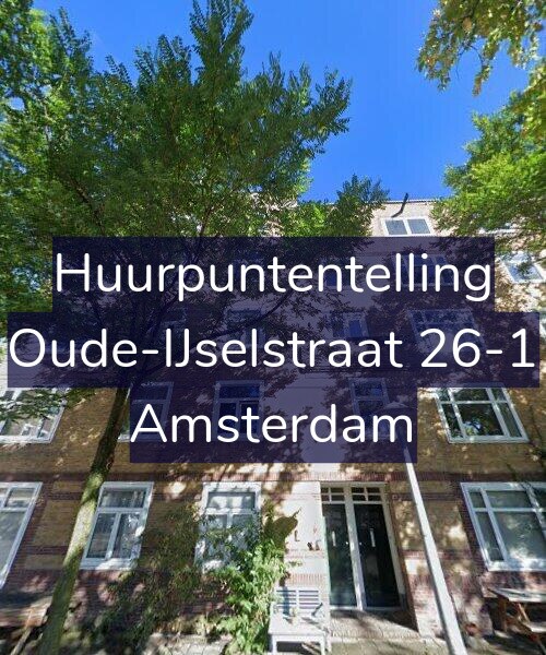 Foto gevel Huurpuntentelling voor Oude-IJselstraat 26-1, Amsterdam