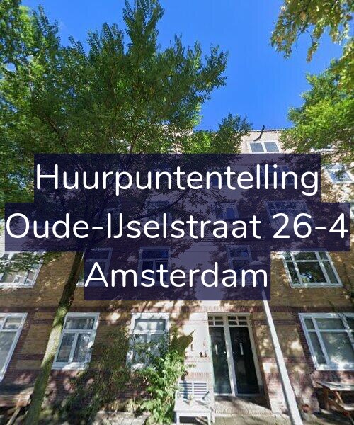 Foto gevel Huurpuntentelling voor Oude-IJselstraat 26-4, Amsterdam