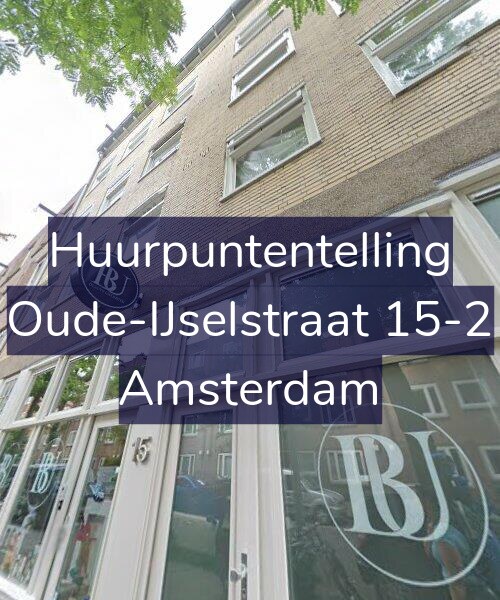 Foto gevel Huurpuntentelling voor Oude-IJselstraat 15-2, Amsterdam