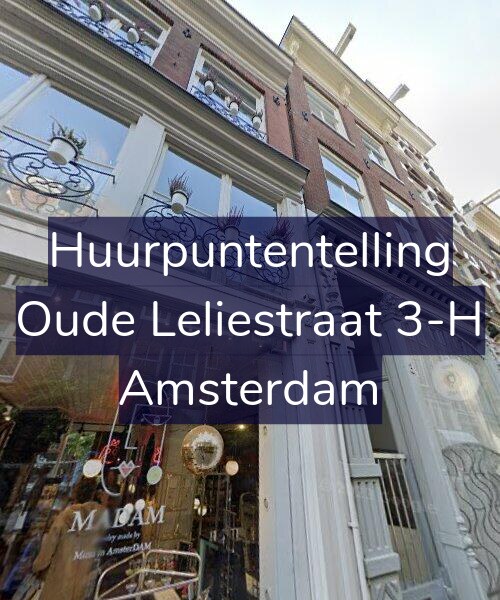 Foto gevel Huurpuntentelling voor Oude Leliestraat 3-H, Amsterdam