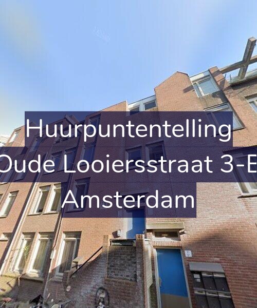 Foto gevel Huurpuntentelling voor Oude Looiersstraat 3-B, Amsterdam