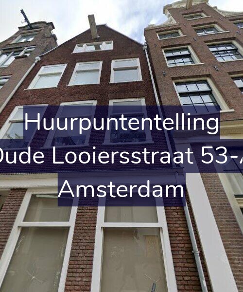 Foto gevel Huurpuntentelling voor Oude Looiersstraat 53-A, Amsterdam