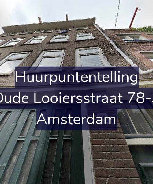 Foto gevel Huurpuntentelling voor Oude Looiersstraat 78-3, Amsterdam