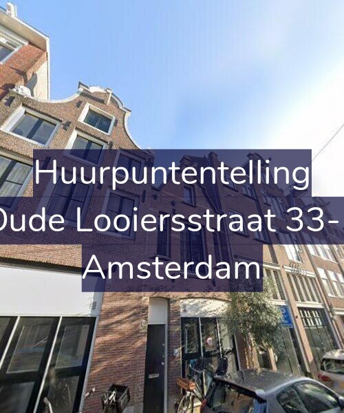 Foto gevel Huurpuntentelling voor Oude Looiersstraat 33-1, Amsterdam