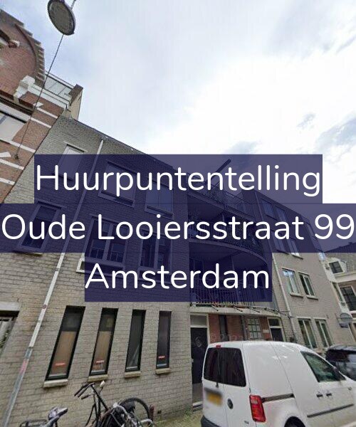 Foto gevel Huurpuntentelling voor Oude Looiersstraat 99, Amsterdam