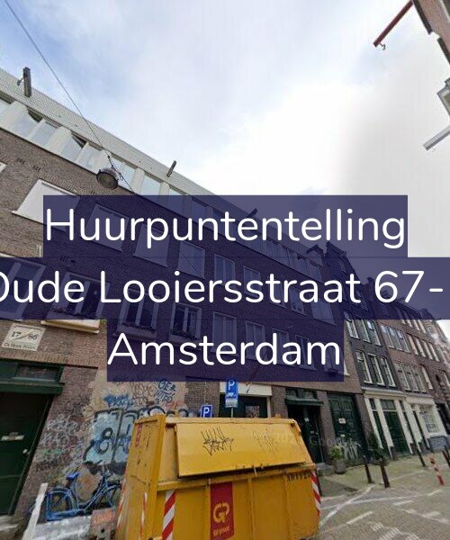 Foto gevel Huurpuntentelling voor Oude Looiersstraat 67-1, Amsterdam
