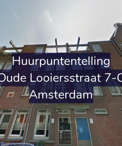 Foto gevel Huurpuntentelling voor Oude Looiersstraat 7-C, Amsterdam