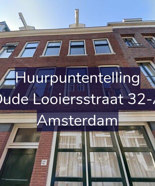 Foto gevel Huurpuntentelling voor Oude Looiersstraat 32-A, Amsterdam
