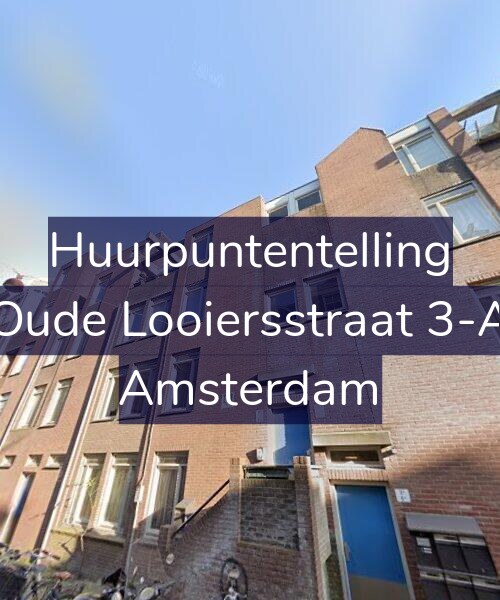 Foto gevel Huurpuntentelling voor Oude Looiersstraat 3-A, Amsterdam