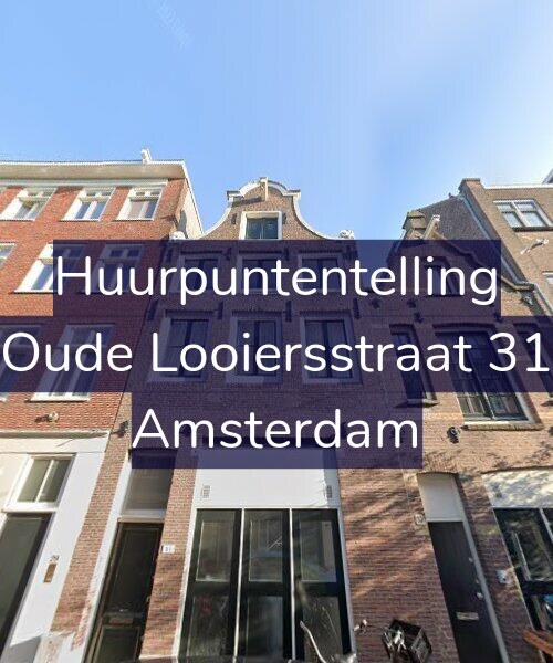 Foto gevel Huurpuntentelling voor Oude Looiersstraat 31, Amsterdam