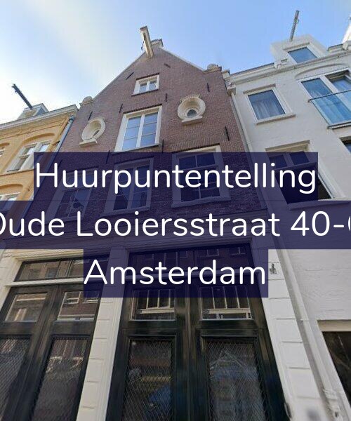 Foto gevel Huurpuntentelling voor Oude Looiersstraat 40-C, Amsterdam