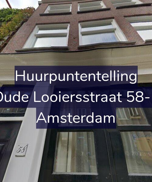 Foto gevel Huurpuntentelling voor Oude Looiersstraat 58-1, Amsterdam