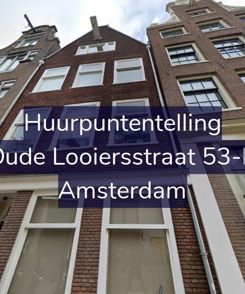 Foto gevel Huurpuntentelling voor Oude Looiersstraat 53-B, Amsterdam