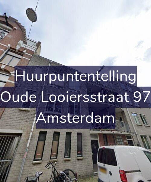 Foto gevel Huurpuntentelling voor Oude Looiersstraat 97, Amsterdam