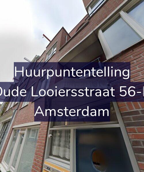 Foto gevel Huurpuntentelling voor Oude Looiersstraat 56-B, Amsterdam