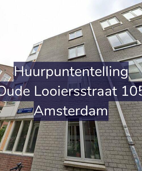 Foto gevel Huurpuntentelling voor Oude Looiersstraat 105, Amsterdam