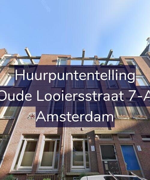 Foto gevel Huurpuntentelling voor Oude Looiersstraat 7-A, Amsterdam