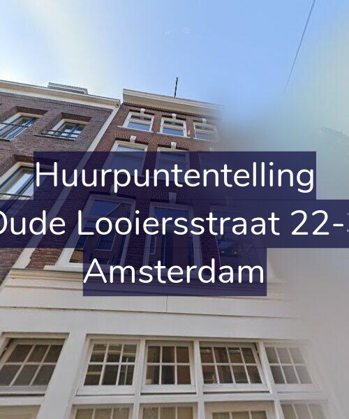 Foto gevel Huurpuntentelling voor Oude Looiersstraat 22-3, Amsterdam