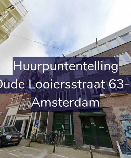 Foto gevel Huurpuntentelling voor Oude Looiersstraat 63-1, Amsterdam