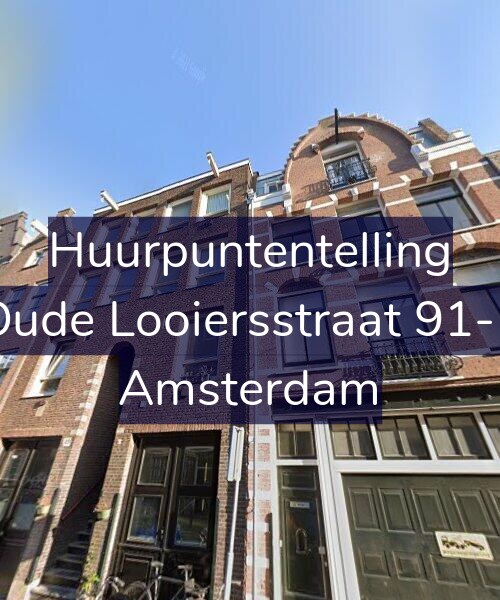 Foto gevel Huurpuntentelling voor Oude Looiersstraat 91-1, Amsterdam