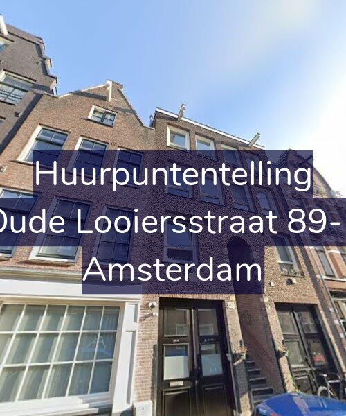 Foto gevel Huurpuntentelling voor Oude Looiersstraat 89-1, Amsterdam