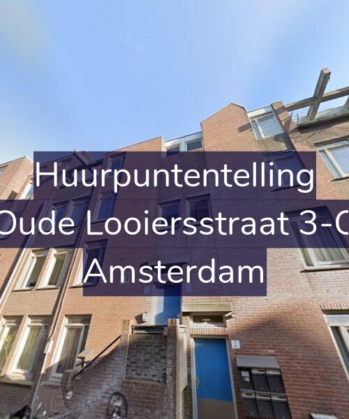 Foto gevel Huurpuntentelling voor Oude Looiersstraat 3-C, Amsterdam