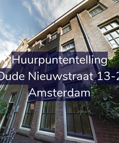 Foto gevel Huurpuntentelling voor Oude Nieuwstraat 13-2, Amsterdam