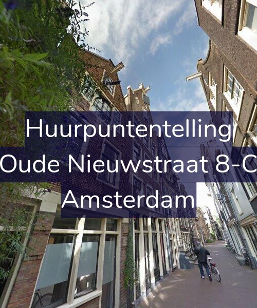 Foto gevel Huurpuntentelling voor Oude Nieuwstraat 8-C, Amsterdam