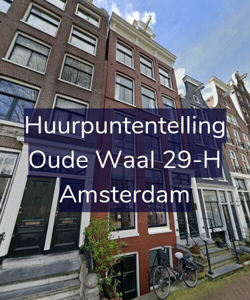 Foto gevel Huurpuntentelling voor Oude Waal 29-H, Amsterdam