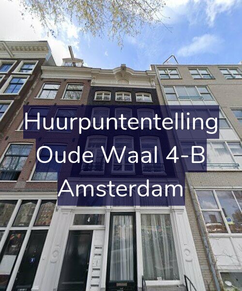Foto gevel Huurpuntentelling voor Oude Waal 4-B, Amsterdam