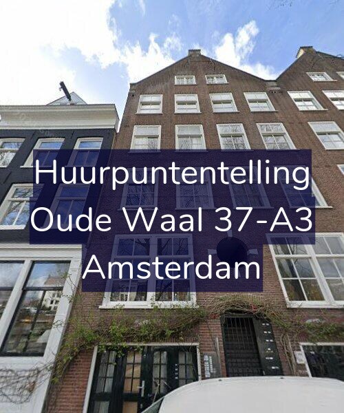 Foto gevel Huurpuntentelling voor Oude Waal 37-A3, Amsterdam