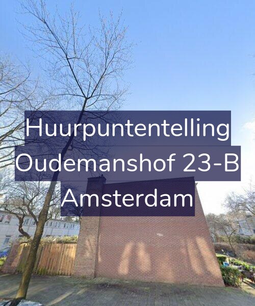 Foto gevel Huurpuntentelling voor Oudemanshof 23-B, Amsterdam