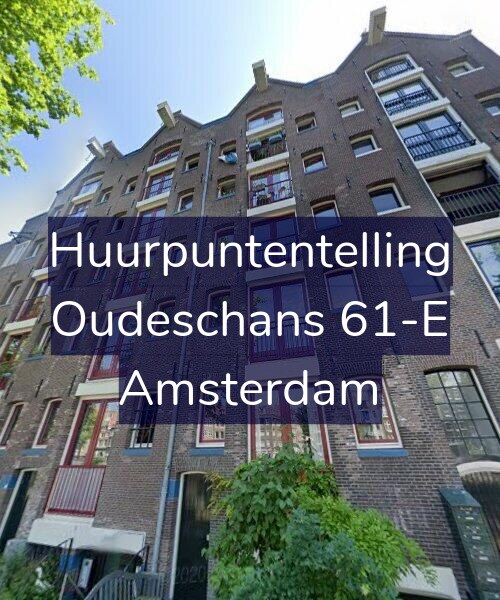 Foto gevel Huurpuntentelling voor Oudeschans 61-E, Amsterdam