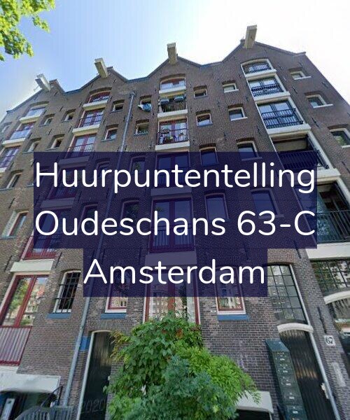 Foto gevel Huurpuntentelling voor Oudeschans 63-C, Amsterdam