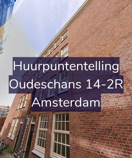 Foto gevel Huurpuntentelling voor Oudeschans 14-2R, Amsterdam