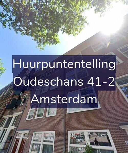 Foto gevel Huurpuntentelling voor Oudeschans 41-2, Amsterdam