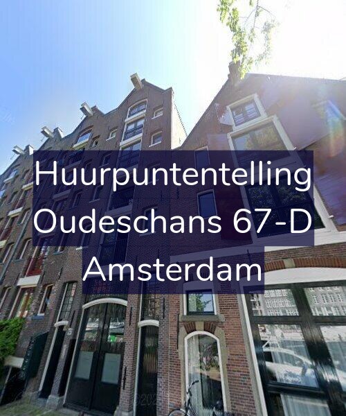 Foto gevel Huurpuntentelling voor Oudeschans 67-D, Amsterdam
