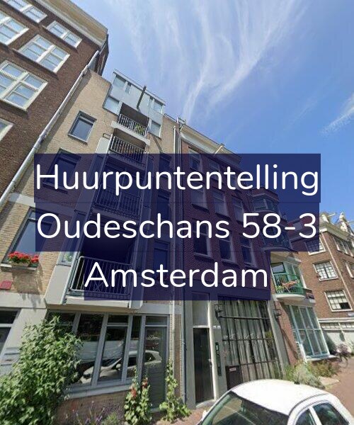 Foto gevel Huurpuntentelling voor Oudeschans 58-3, Amsterdam