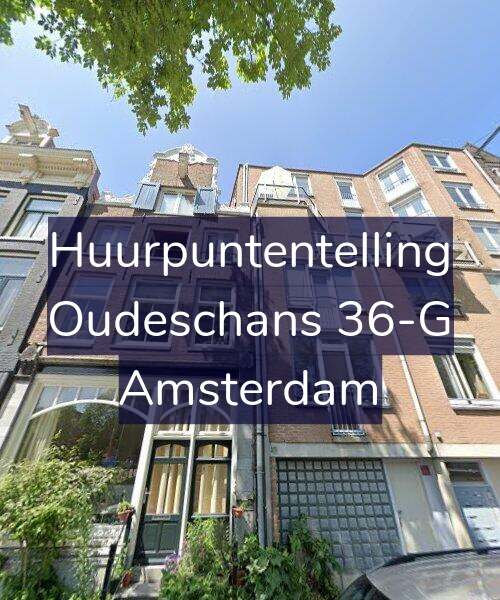 Foto gevel Huurpuntentelling voor Oudeschans 36-G, Amsterdam