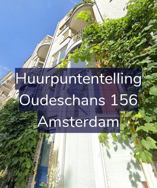 Foto gevel Huurpuntentelling voor Oudeschans 156, Amsterdam