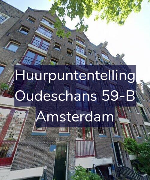 Foto gevel Huurpuntentelling voor Oudeschans 59-B, Amsterdam