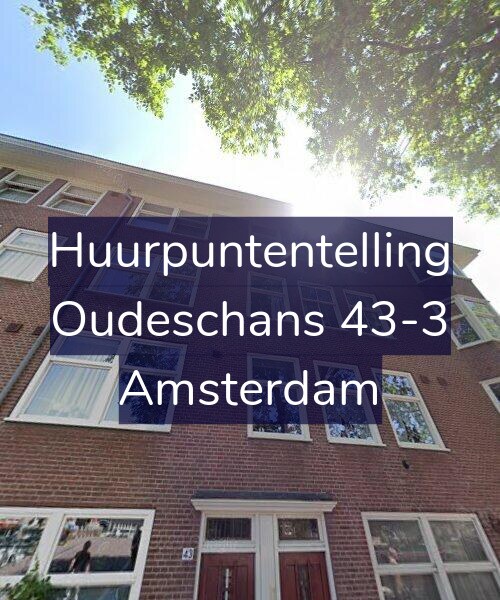 Foto gevel Huurpuntentelling voor Oudeschans 43-3, Amsterdam